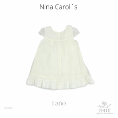 Vestido blanco 1 año Nina Carol´s - comprar en línea