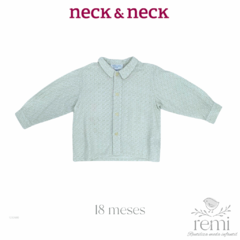 Camisa florecitas azules 18 meses Neck & Neck