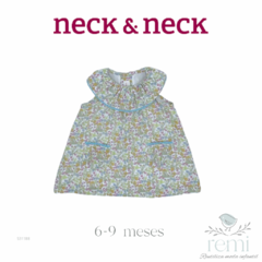 Vestido con flores 6-9 meses Neck&Neck - comprar en línea