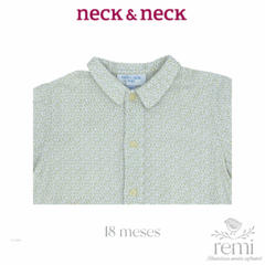 Camisa florecitas azules 18 meses Neck & Neck - comprar en línea