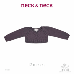 Torera morada 12 meses Neck & Neck