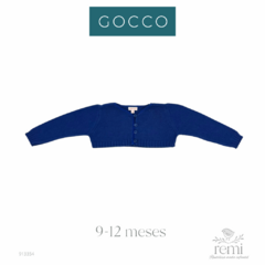 Torera azul rey 9-12 meses Gocco