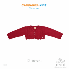 Torera roja 12 meses Campanita