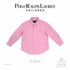 Camisa oxford rosa 4 años Polo Ralph Lauren