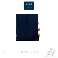 Legging azul marino con botones 18-24 meses Janie and Jack - comprar en línea