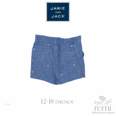 Short azul con estrellas y moño rojo 12-18 meses Janie and Jack - comprar en línea