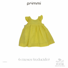 Vestido amarillo 6 meses (reducido) Primmi