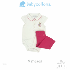 Conjunto 2 piezas body carrusel y leggings 9 meses Baby Cottons - comprar en línea