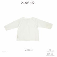 Camisa blanca lino 3 años Play Up - comprar en línea