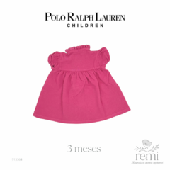 Vestido piqué rosa 3 meses Polo Ralph Lauren - comprar en línea