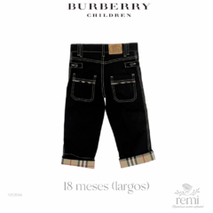 Cargo jeans negros 18 meses (largo) Burberry - comprar en línea