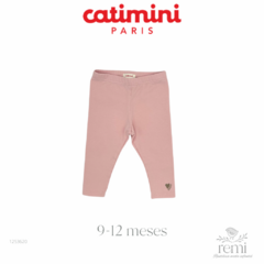 Leggings rosas 9-12 meses Catimini