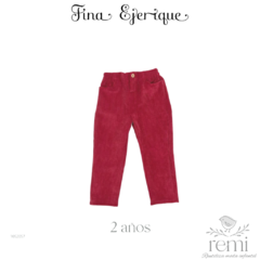 Conjunto pantalón y suéter rojo navideño 2 años Fina Ejerique - comprar en línea