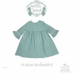 Vestido menta 6 años (reducido) Marta y Paula - comprar en línea