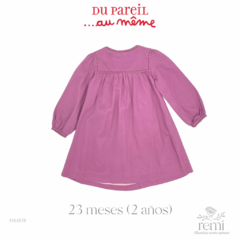 Vestido morado 23 meses (2 años) Du Pareil Au Meme - comprar en línea