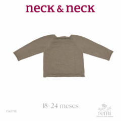 Suéter café 18-24 meses Neck & Neck - comprar en línea