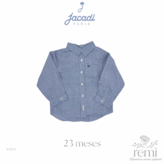 Camisa azul 23 meses Jacadi