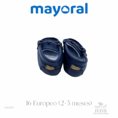 Zapato bebé azul 16 Europeo (2-5 meses aprox) Mayoral en internet