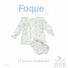 Jesusito estampado venaditos con cubre pañal 12 meses (reducido) Foque - comprar en línea