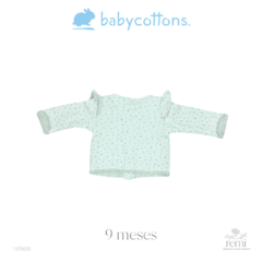 Conjunto pants blanco con flores 9 meses Baby Cottons en internet