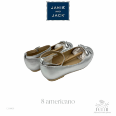 Zapato metálico plata 8 americano Janie and Jack - comprar en línea