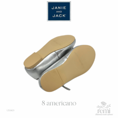 Zapato metálico plata 8 americano Janie and Jack en internet