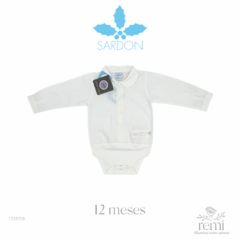 Camisa/body blanca 12 meses Sardon