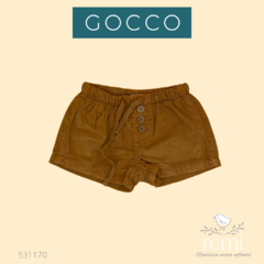 Short pana 6-9 meses Gocco