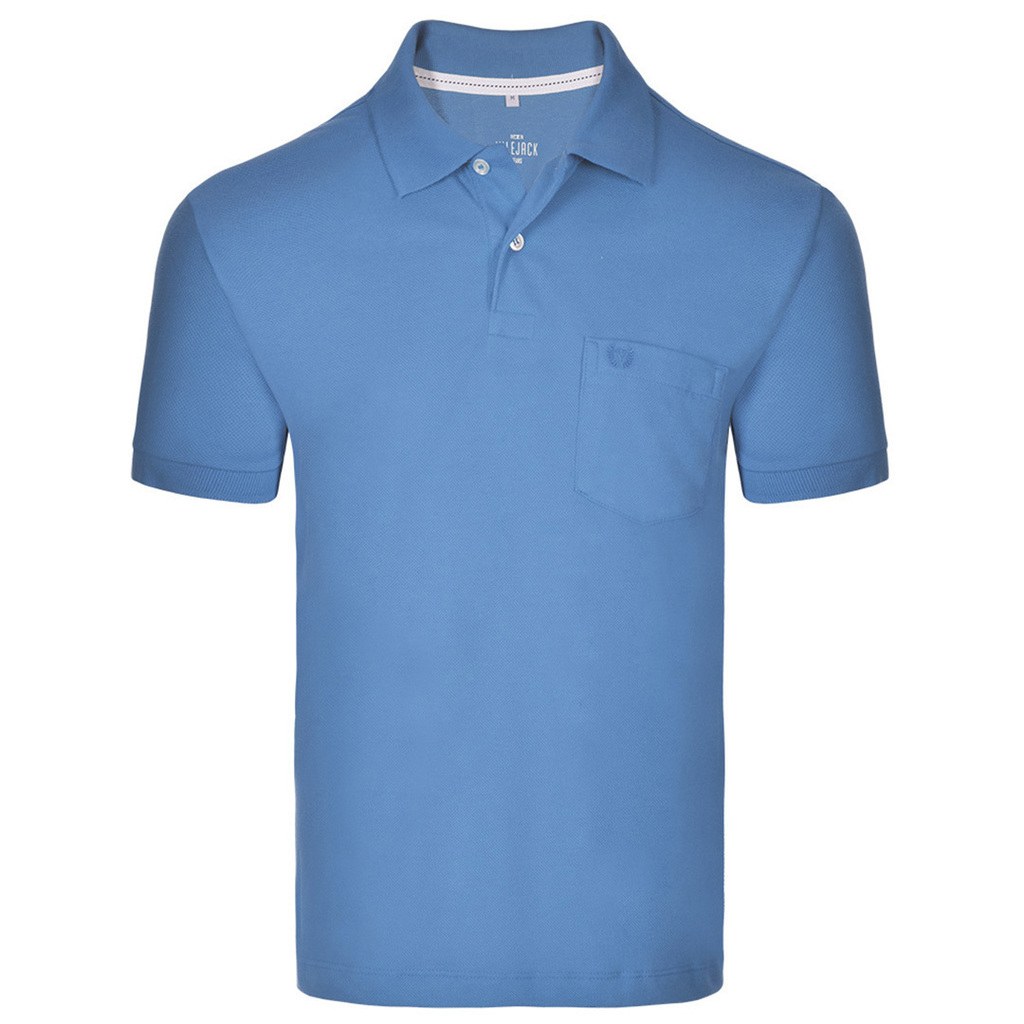 Camisa Polo Masc. Piquet B sica com Bolso Vilejack VMGP0001