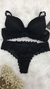 CONJUNTO DE LINGERIE PRETO (3003)