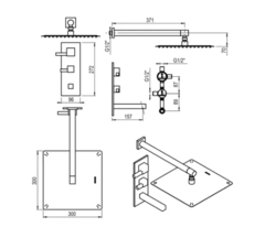 JUEGO COMPLETO HIDROMET ONE BLOCK BLACK