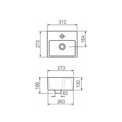 FERRUM BACHA TORI CUADRA 27X31 1 AG - comprar online