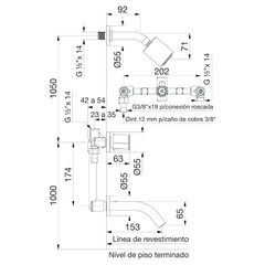 FV OBERA DUCHA C/ TRANSFERENCIA - comprar online