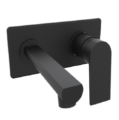 HMET RAPTOR MONOCOMANDO LAVATORIO PARED BLACK