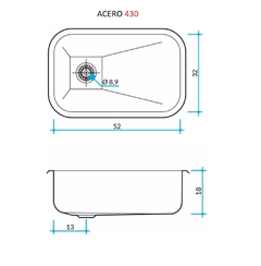 JOHNSON PILETA SIMPLE ZZ52 52X32X15 en internet