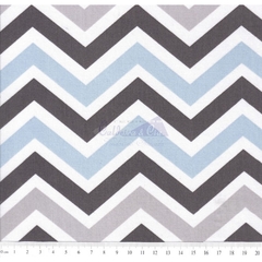 Chevron Carol cor 02 (Azul com Cinza)