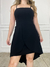 Vestido Duna Calda Alongada Fabi - Preto - comprar online