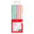 Caneta Esferográfica Trilux FABER-CASTELL Style Colors Pastel c/ 5 Cores
