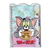 Fichário DAC Colegial Warner Tom e Jerry Cristal 192fls 10 divisórias DAC