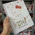 Caderno Hello Kitty 50th Universitário Capa Dura 1 matéria Jandaia