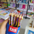 Lápis de Cor Multicolorido Rainbow Metálico - Tris - comprar online