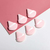 Set de esponjas Miss Lil USA Powder Puff Set Pink - comprar en línea