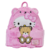 Preventa Mochila Hello Kitty Teddy Bear Cosplay Plush Mini Backpack