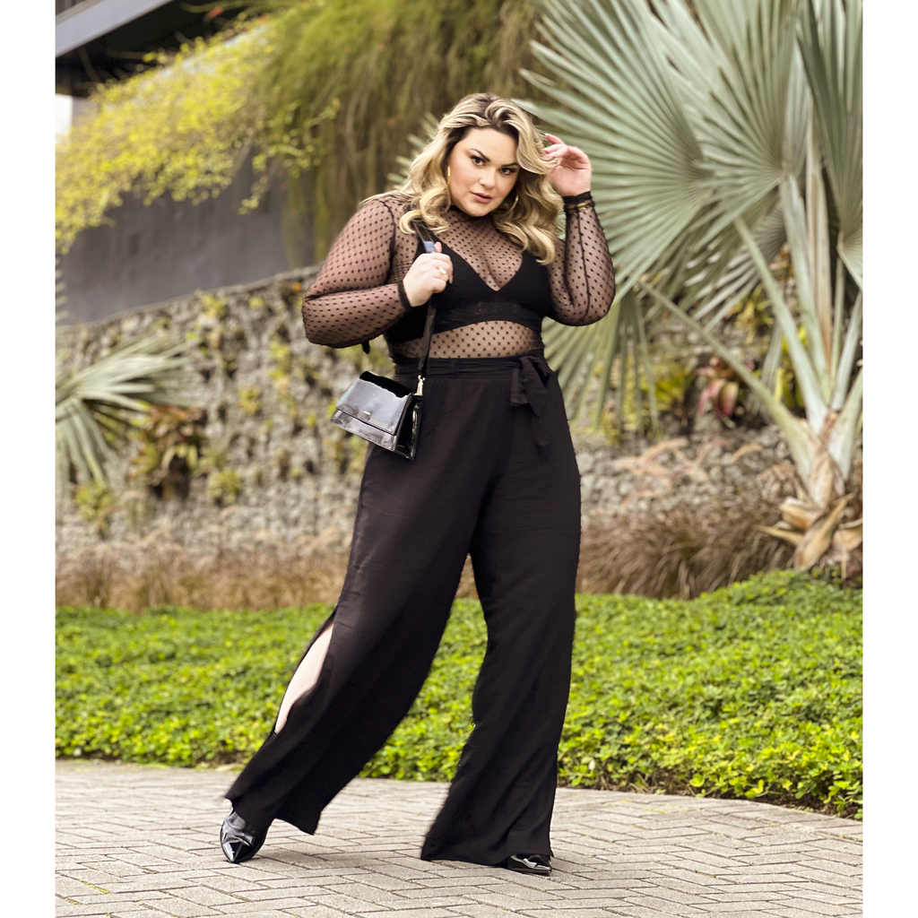 Blusa TRANSPARENCIA TULE