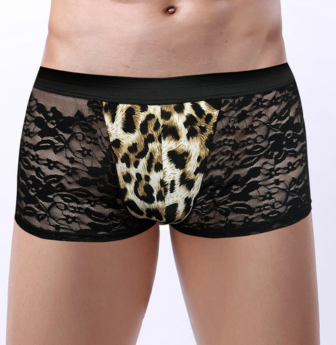 Boxer con encaje hombre new arrivals