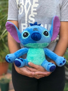 Peluche stitch disney 35cm Azul.