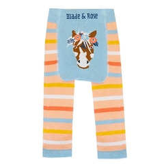 CALÇA LEGGING INFANTIL BELLA BLADE AND ROSE