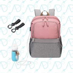 Mochila de Maternidade Alexa Strap de Couro Laço Bebê na internet