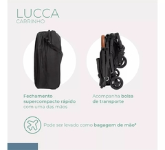 CARRINHO LUCCA PRETO INFANTI - comprar online