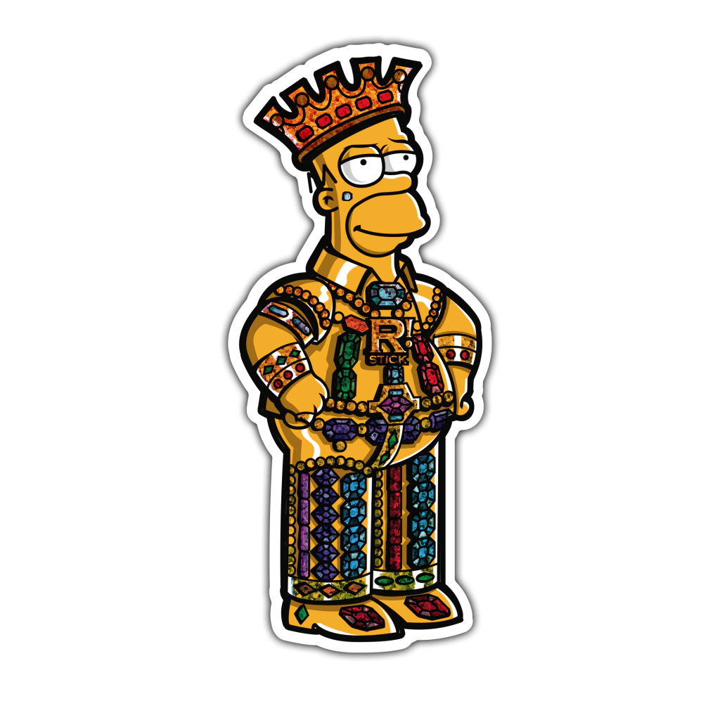 Homero de Oro Rstick Glitter